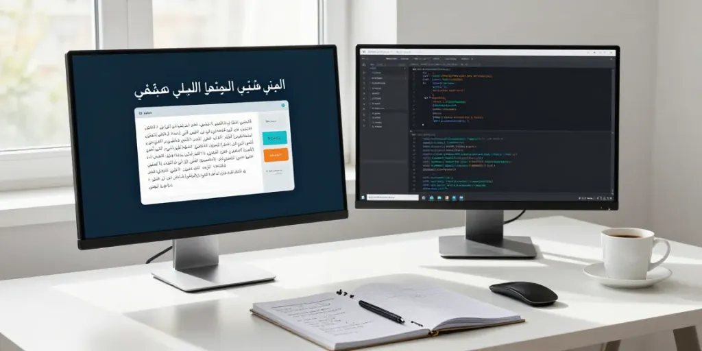 Arabisch lernen in Marokko: Interaktive Arabischkurse und Softwareentwicklung.